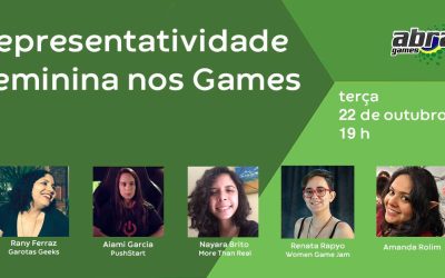 Evento sobre Representatividade Feminina nos Games na Unibes Cultural