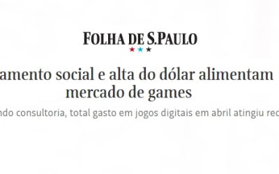 Homo Ludens na Folha de São Paulo!