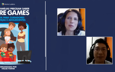 Homo Ludens Live: Lançamento do livro – “O que famílias precisam saber sobre games?”