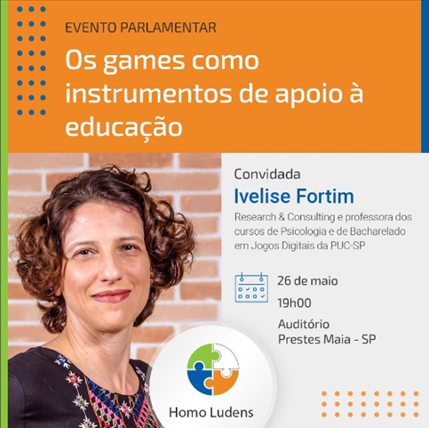 Evento Parlamentar: Os games como instrumentos de apoio à educação