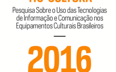 Pesquisa TIC Cultura 2016